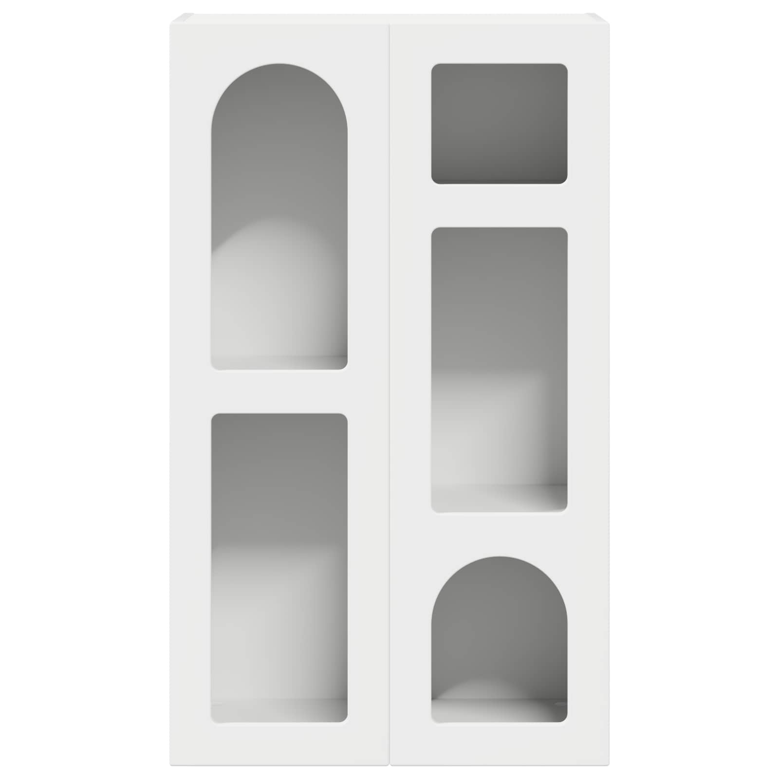 Dressoir Wit 59 x 35 x 100,5 cm Bewerkt hout