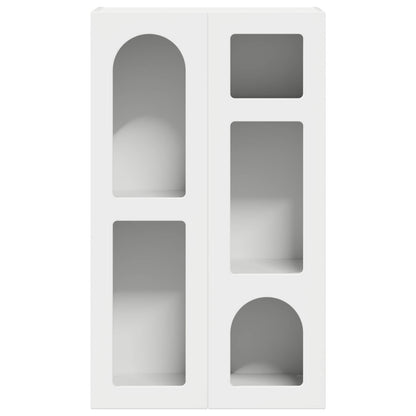 Dressoir Wit 59 x 35 x 100,5 cm Bewerkt hout