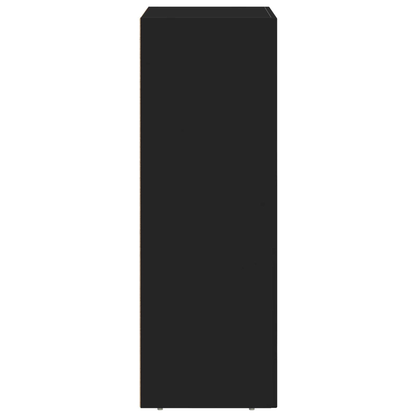 Dressoir Zwart 59 x 35 x 100,5 cm Bewerkt hout