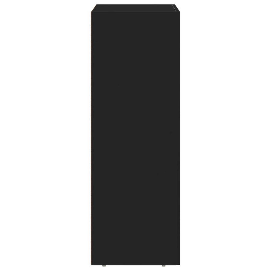 Dressoir Zwart 59 x 35 x 100,5 cm Bewerkt hout
