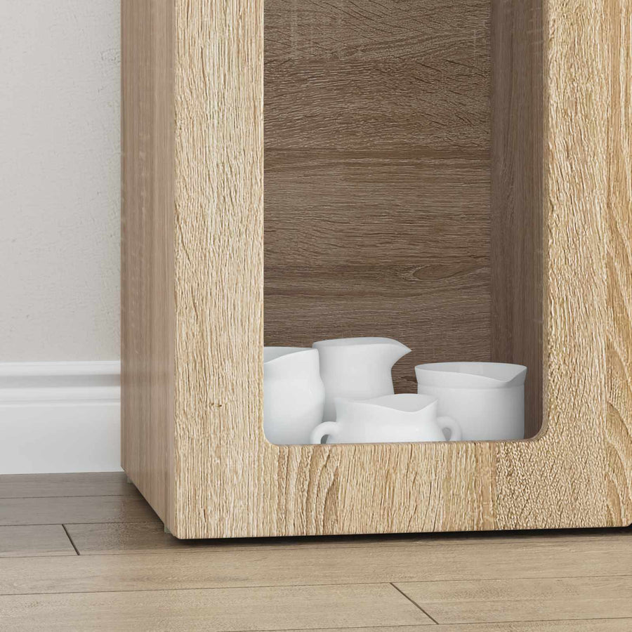 Dressoir Sonoma Eiken 59 x 35 x 100,5 cm Bewerkt hout
