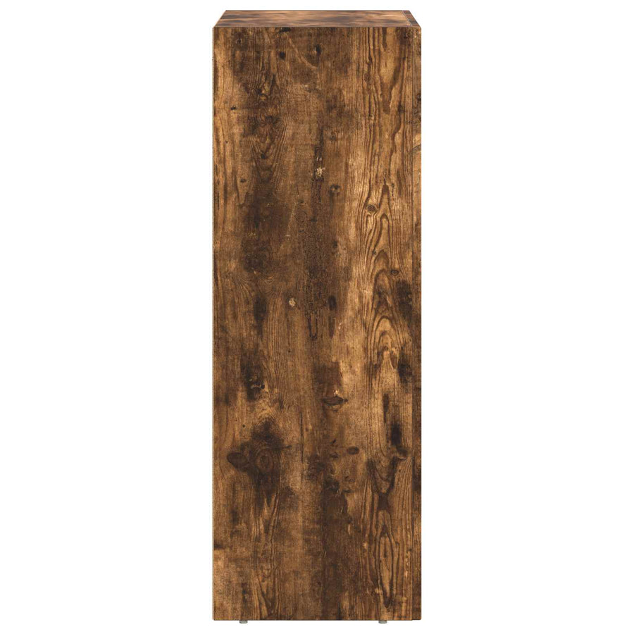 Dressoir Gerookt eiken 59 x 35 x 100,5 cm Bewerkt hout