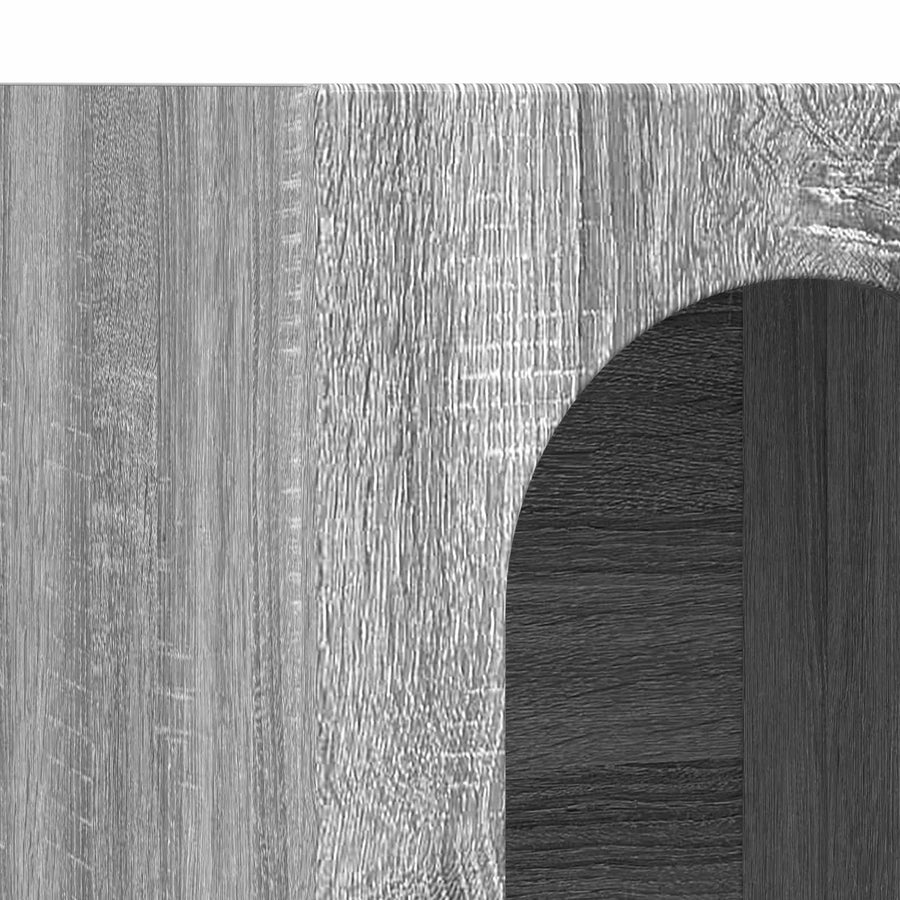 Dressoir Grijs Sonoma 59 x 35 x 100,5 cm Bewerkt hout