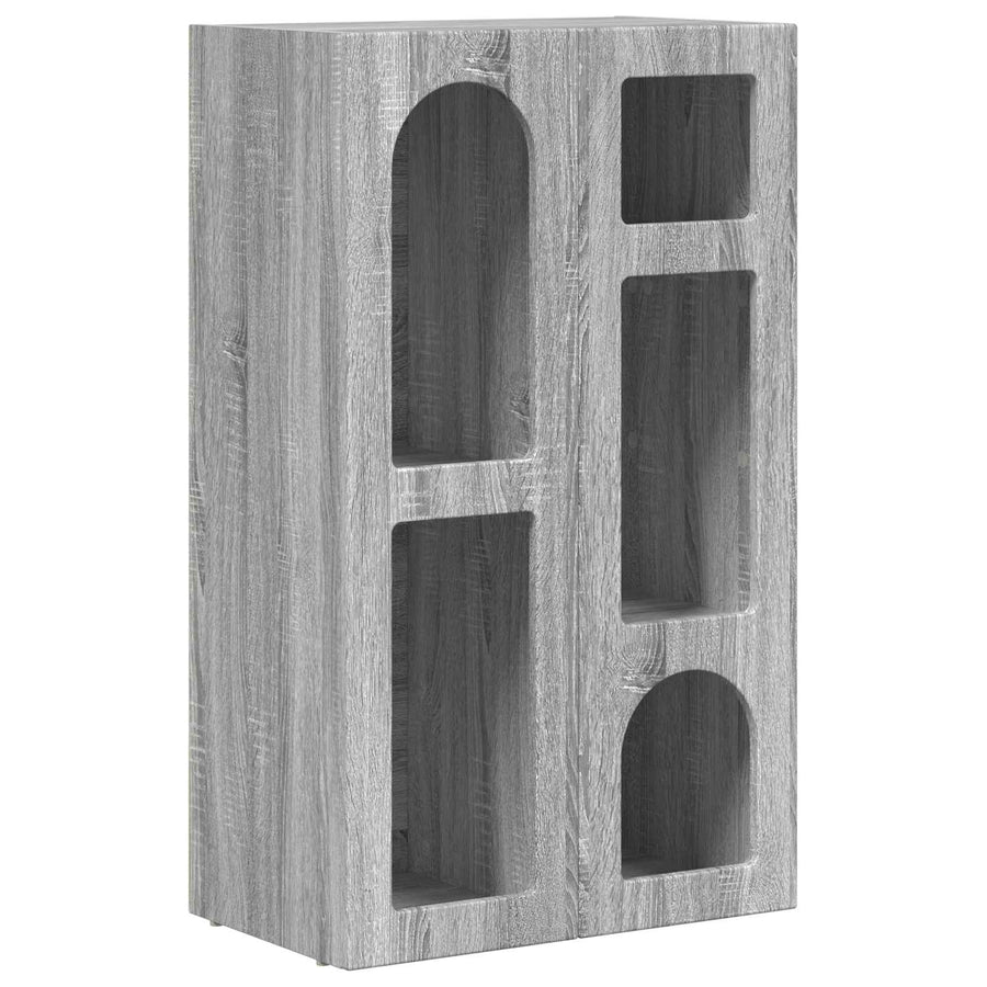 Dressoir Grijs Sonoma 59 x 35 x 100,5 cm Bewerkt hout