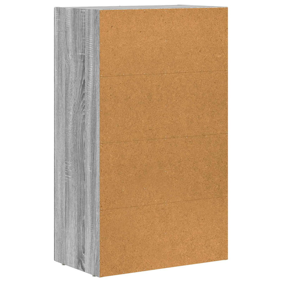 Dressoir Grijs Sonoma 59 x 35 x 100,5 cm Bewerkt hout
