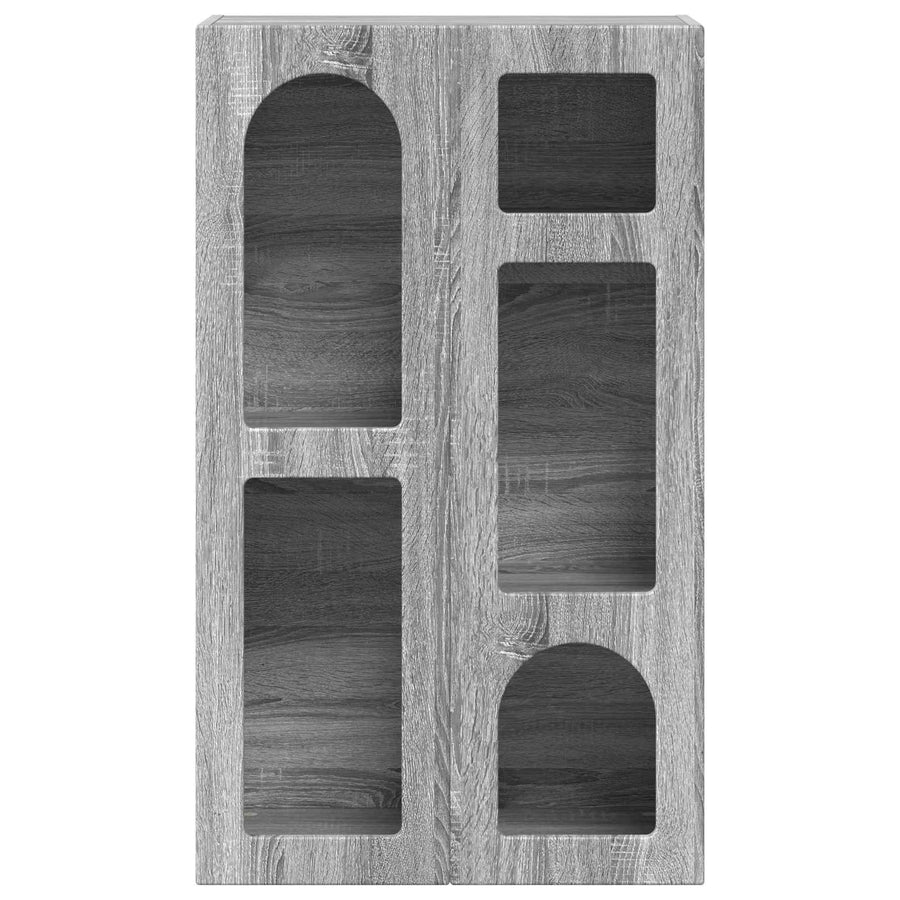 Dressoir Grijs Sonoma 59 x 35 x 100,5 cm Bewerkt hout