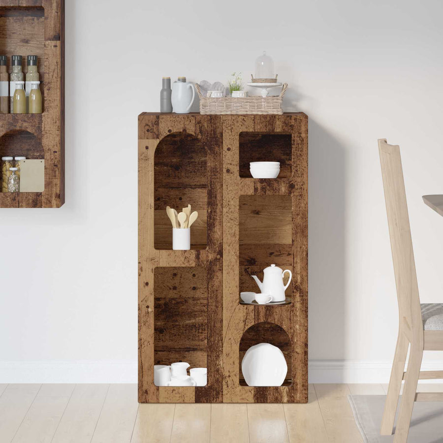 Dressoir Oudhout 59 x 35 x 100,5 cm Bewerkt hout
