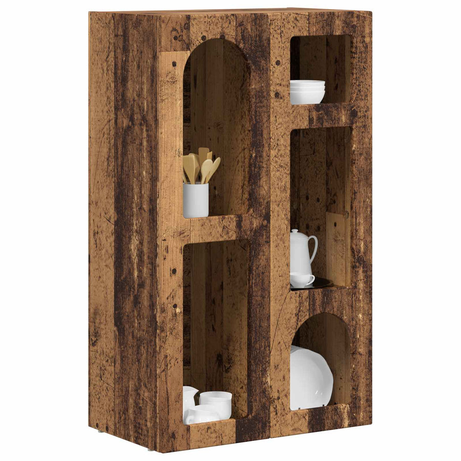 Dressoir Oudhout 59 x 35 x 100,5 cm Bewerkt hout