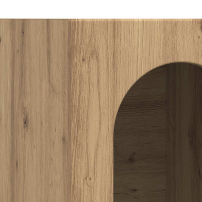Dressoir Artisan Eiken 59 x 35 x 100,5 cm Bewerkt hout