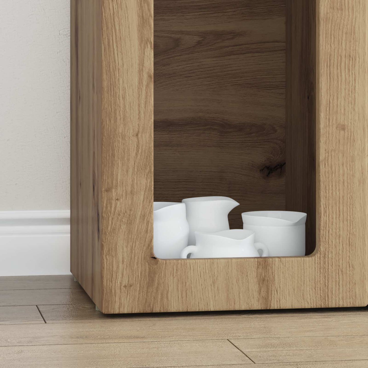 Dressoir Artisan Eiken 59 x 35 x 100,5 cm Bewerkt hout