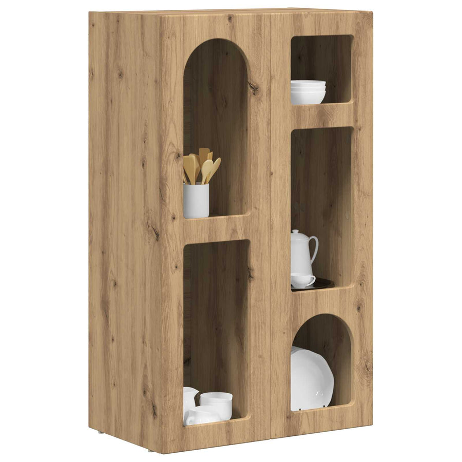 Dressoir Artisan Eiken 59 x 35 x 100,5 cm Bewerkt hout
