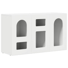 Dressoir Wit 100 x 35 x 59 cm Bewerkt hout