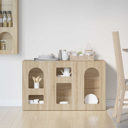 Dressoir Sonoma Eiken 100 x 35 x 59 cm Bewerkt hout