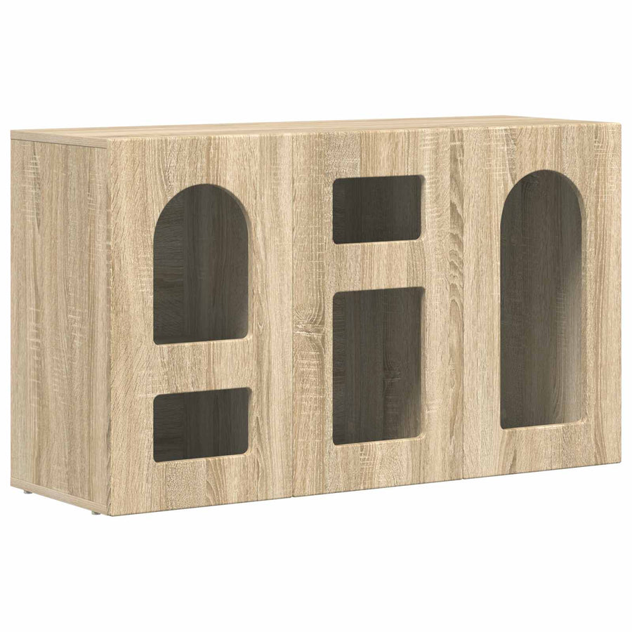 Dressoir Sonoma Eiken 100 x 35 x 59 cm Bewerkt hout