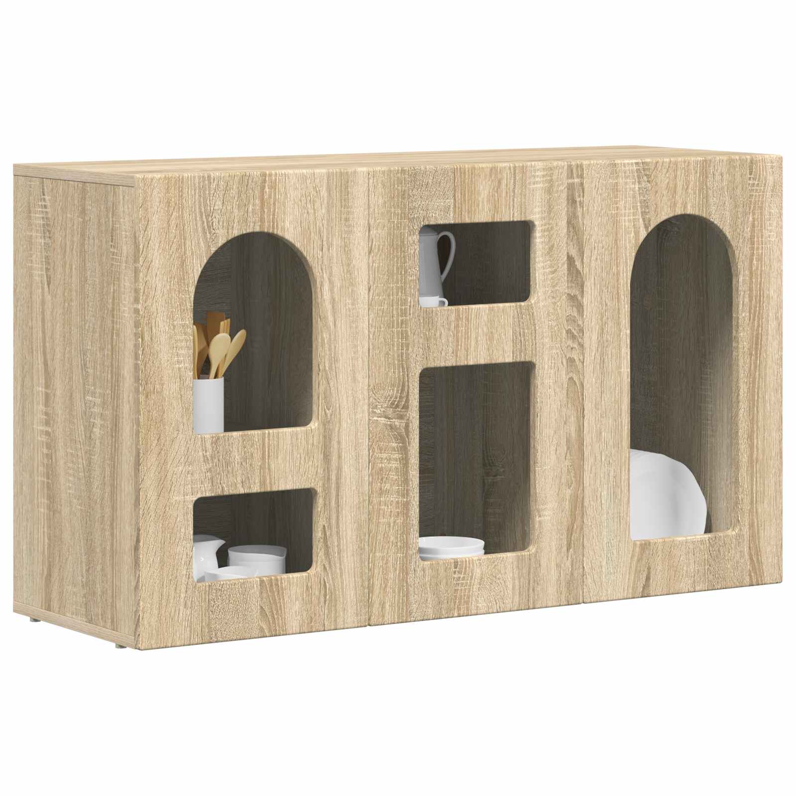 Dressoir Sonoma Eiken 100 x 35 x 59 cm Bewerkt hout
