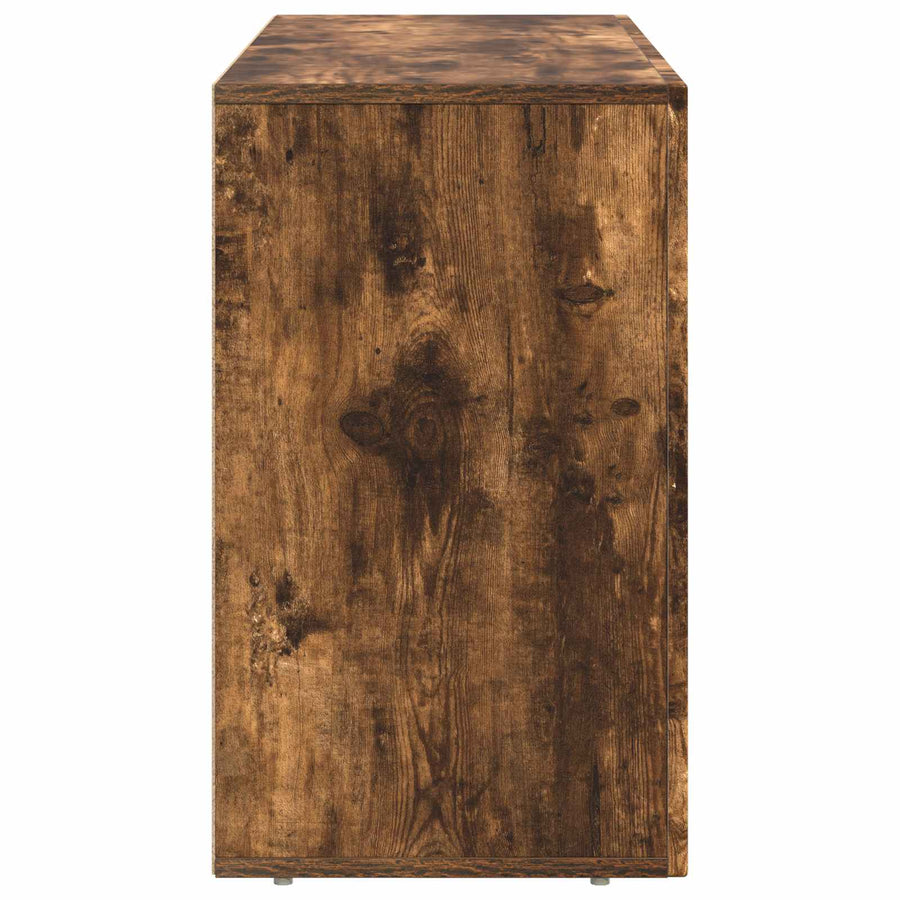 Dressoir Gerookt eiken 100 x 35 x 59 cm Bewerkt hout
