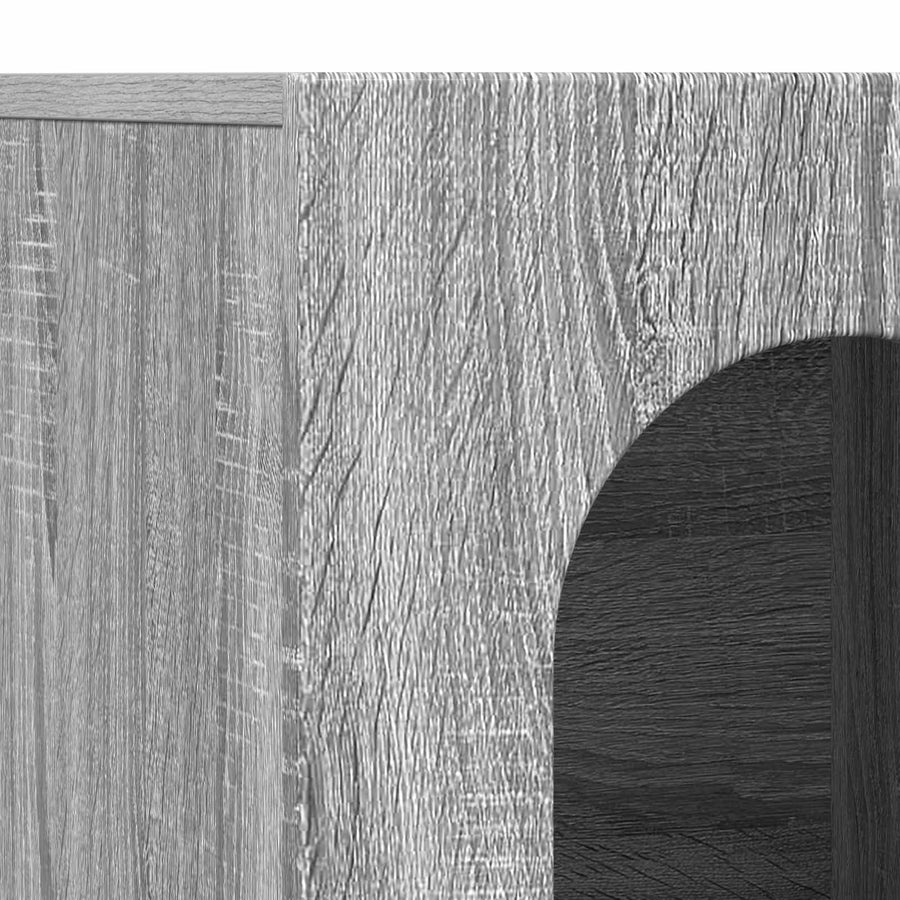 Dressoir Grijs Sonoma 100 x 35 x 59 cm Bewerkt hout