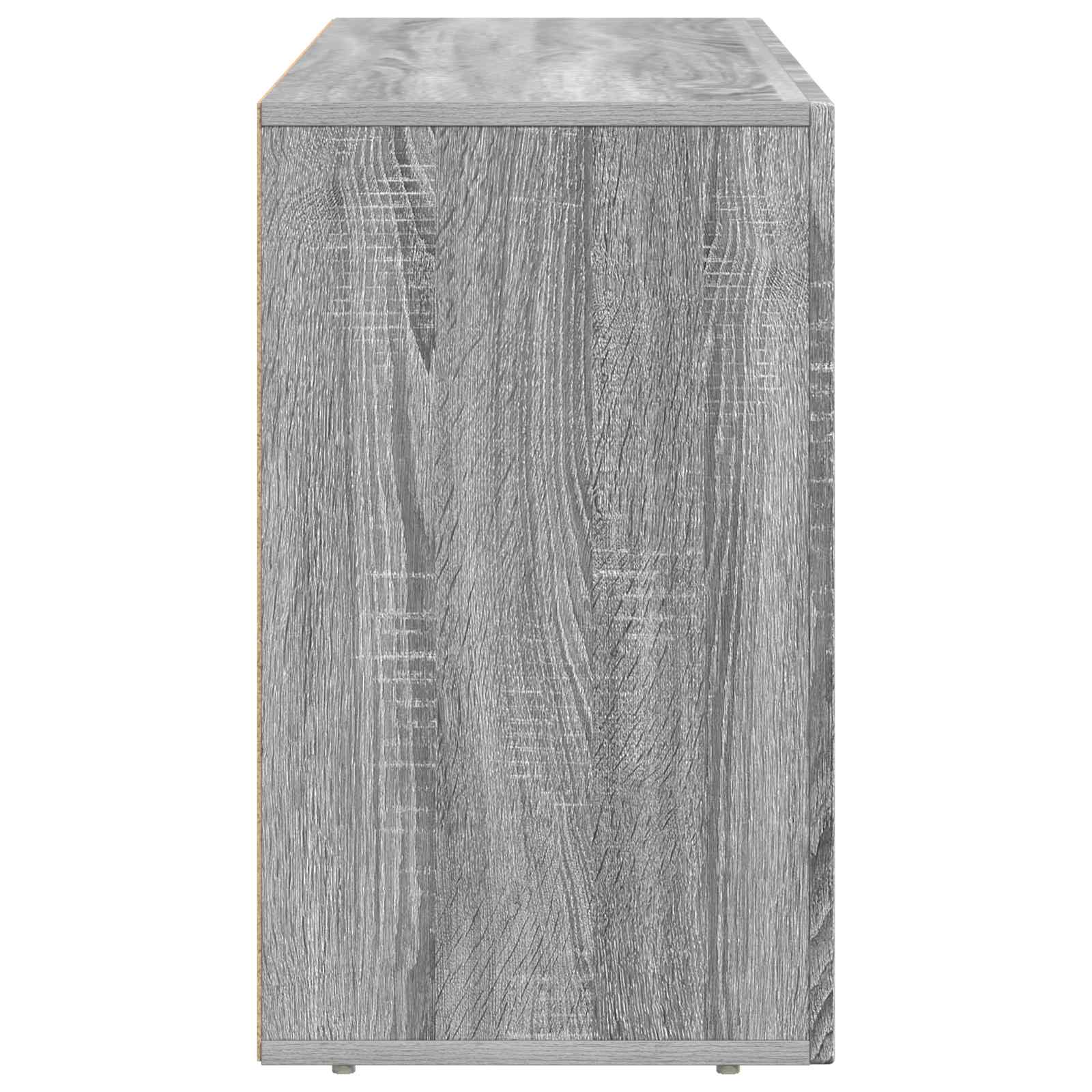 Dressoir Grijs Sonoma 100 x 35 x 59 cm Bewerkt hout