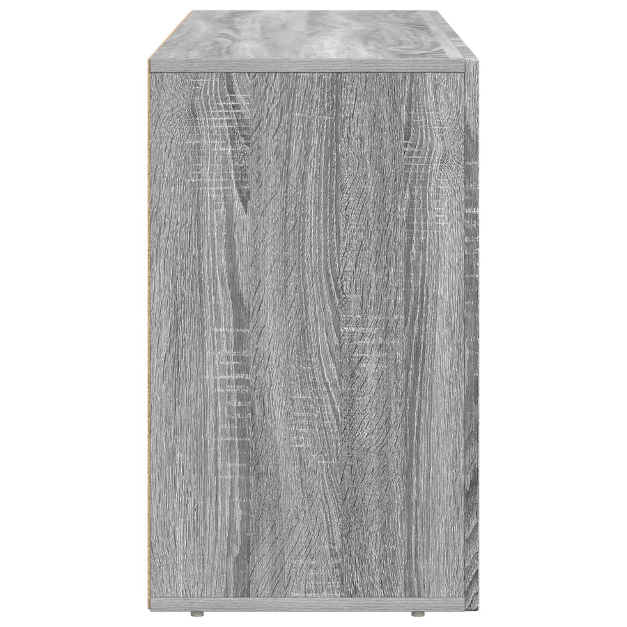 Dressoir Grijs Sonoma 100 x 35 x 59 cm Bewerkt hout