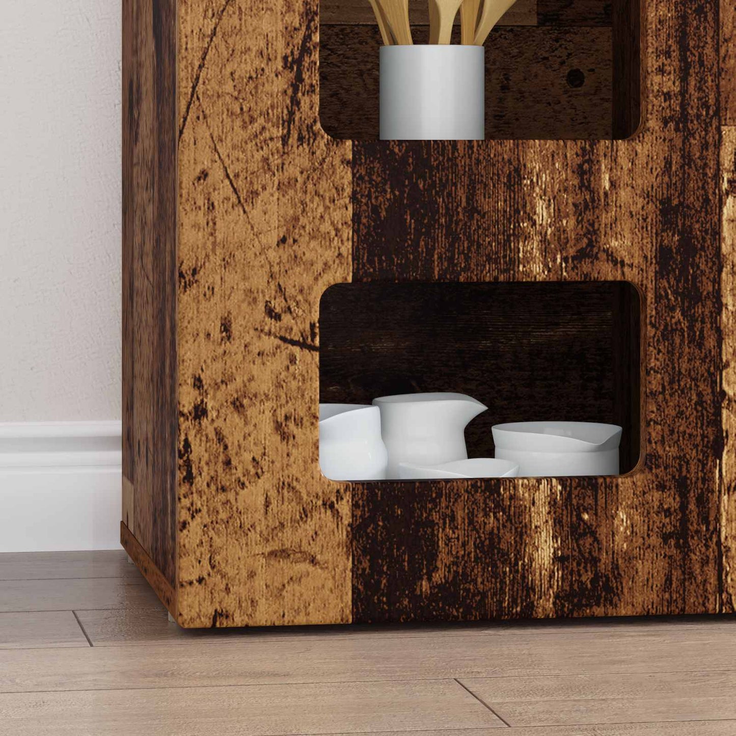 Dressoir Oudhout 100 x 35 x 59 cm Bewerkt hout