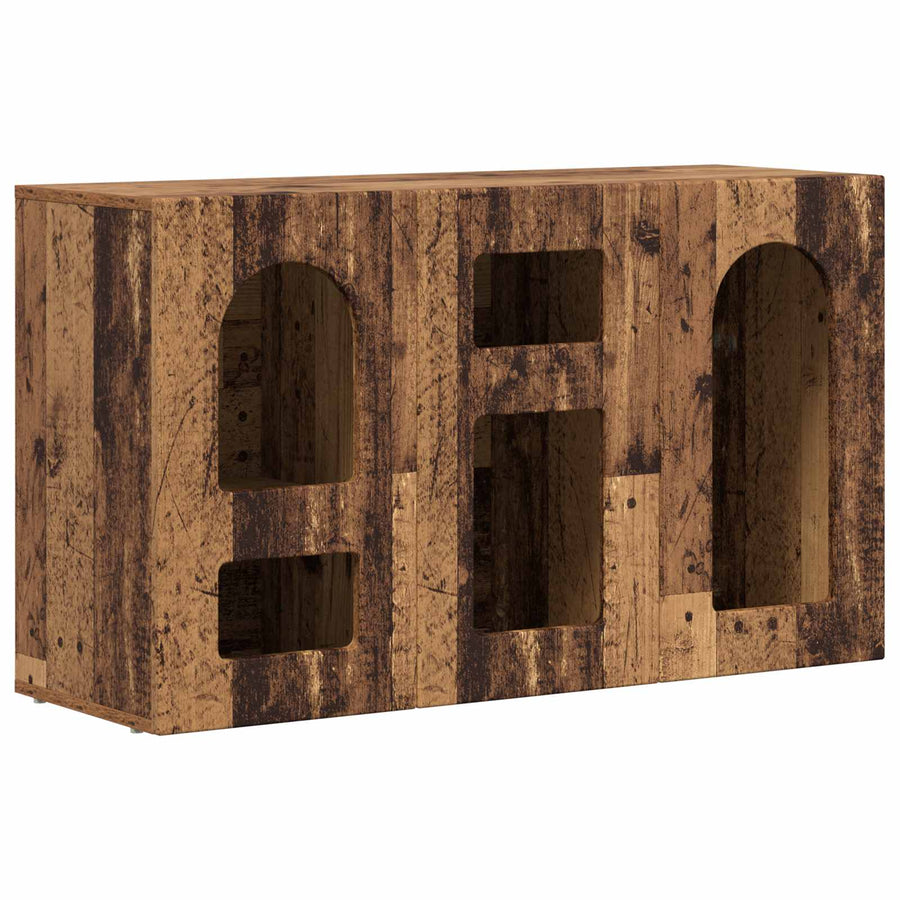 Dressoir Oudhout 100 x 35 x 59 cm Bewerkt hout