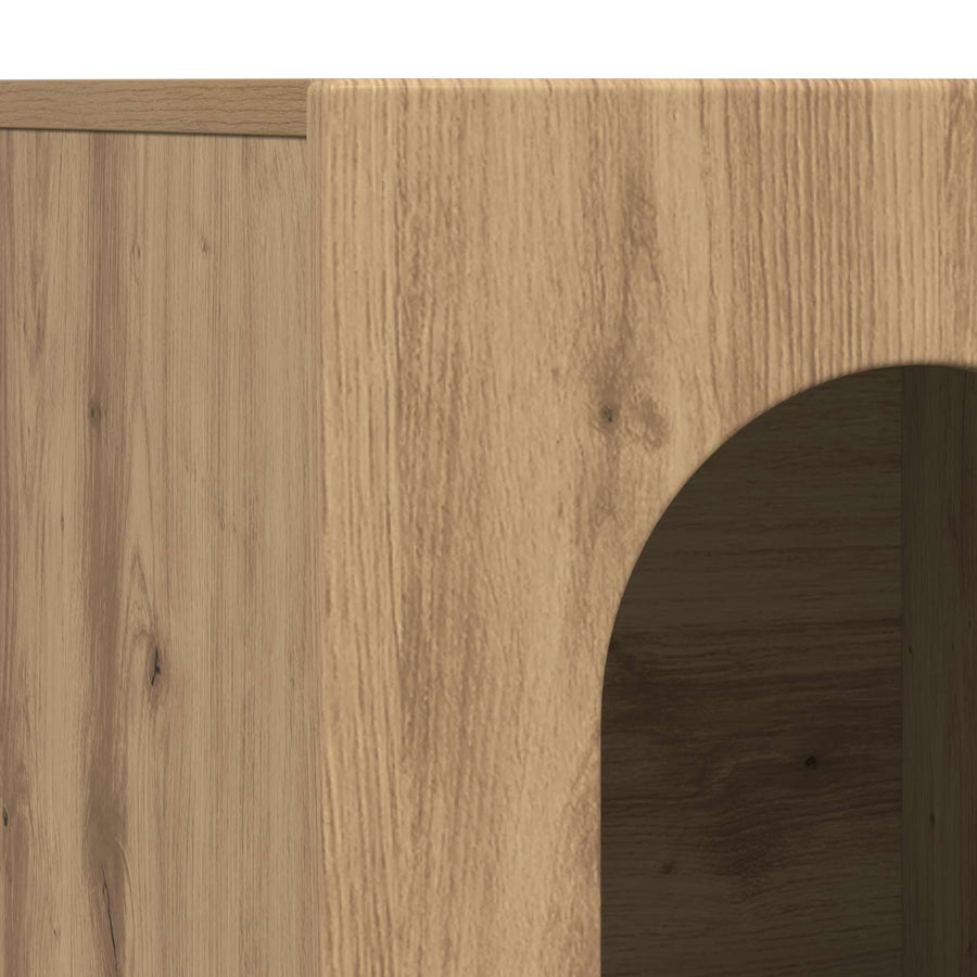 Dressoir Artisan Eiken 100 x 35 x 59 cm Bewerkt hout