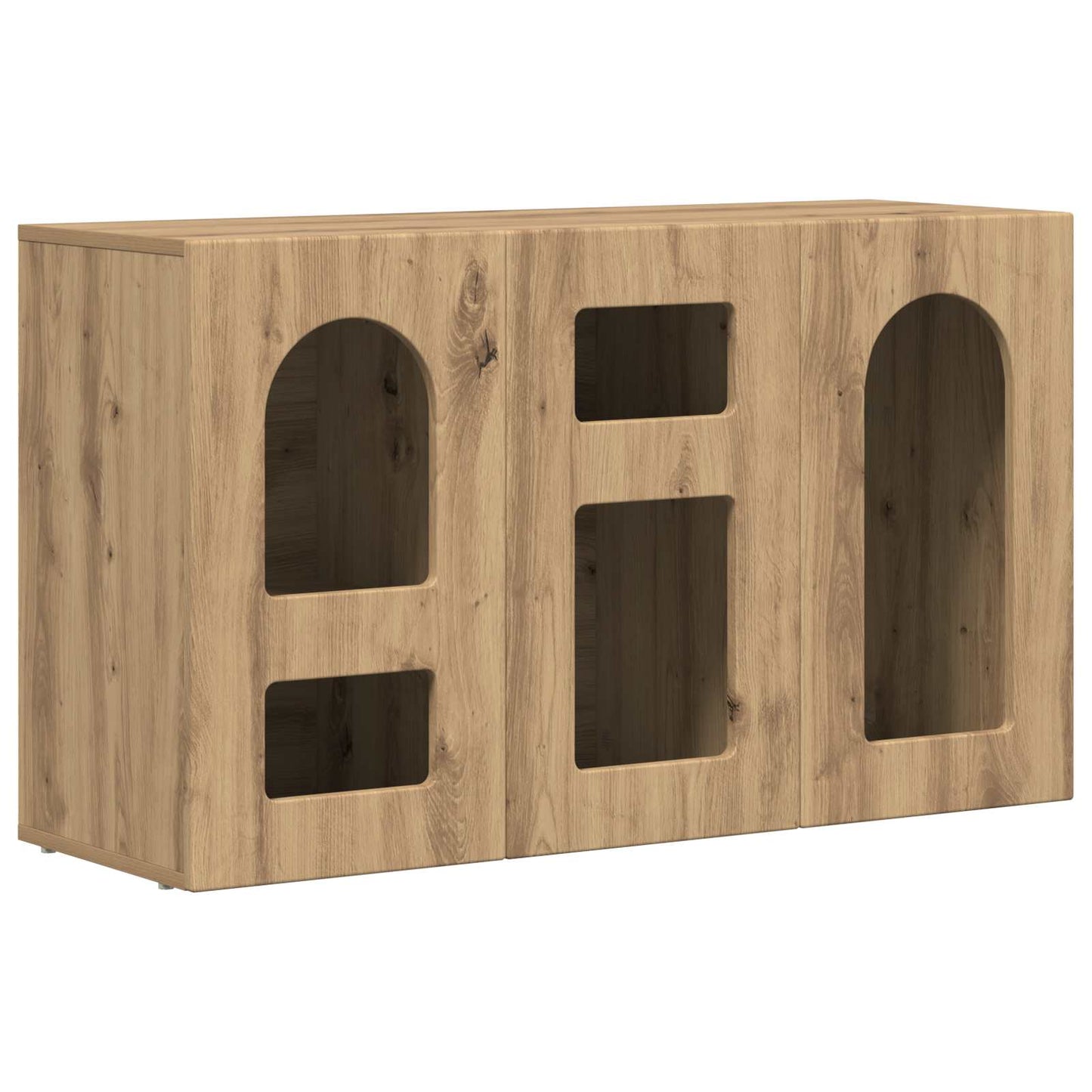 Dressoir Artisan Eiken 100 x 35 x 59 cm Bewerkt hout