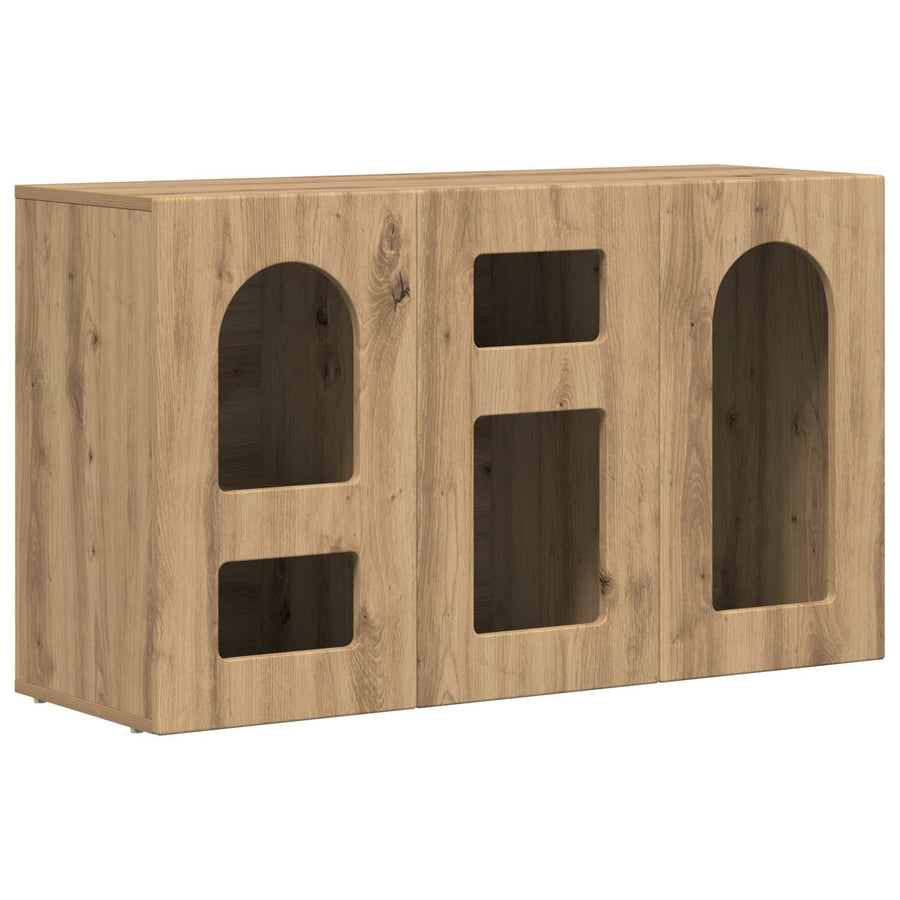 Dressoir Artisan Eiken 100 x 35 x 59 cm Bewerkt hout