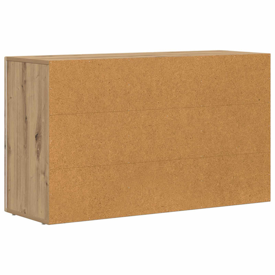 Dressoir Artisan Eiken 100 x 35 x 59 cm Bewerkt hout