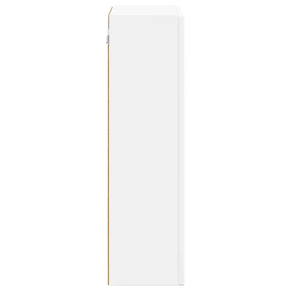 Hangkast met plank Wit 59 x 20 x 71.5 cm Bewerkt hout