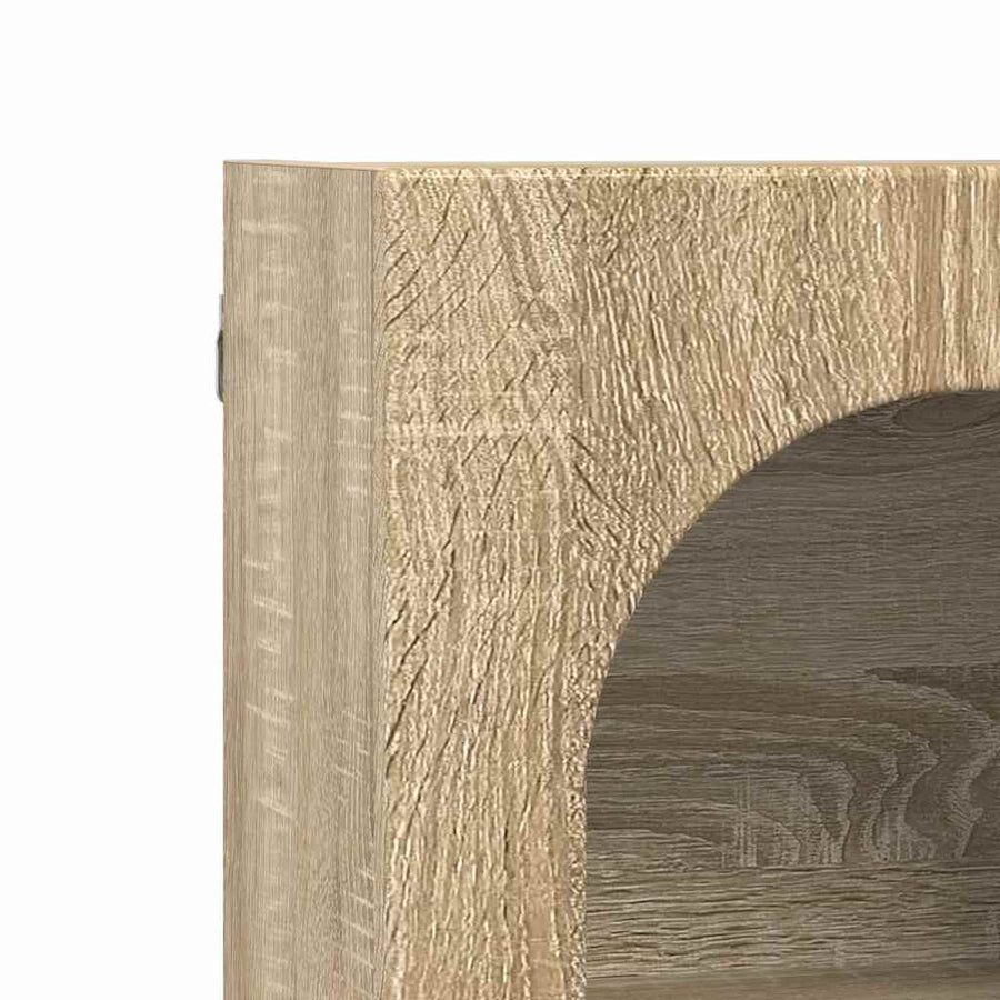 Hangkast met plank Sonoma Eiken 59 x 20 x 71.5 cm Bewerkt hout