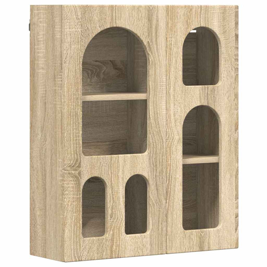 Hangkast met plank Sonoma Eiken 59 x 20 x 71.5 cm Bewerkt hout