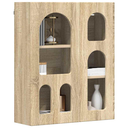 Hangkast met plank Sonoma Eiken 59 x 20 x 71.5 cm Bewerkt hout
