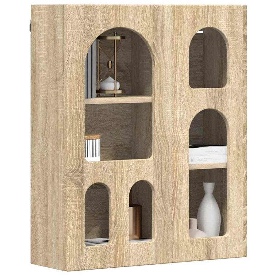 Hangkast met plank Sonoma Eiken 59 x 20 x 71.5 cm Bewerkt hout