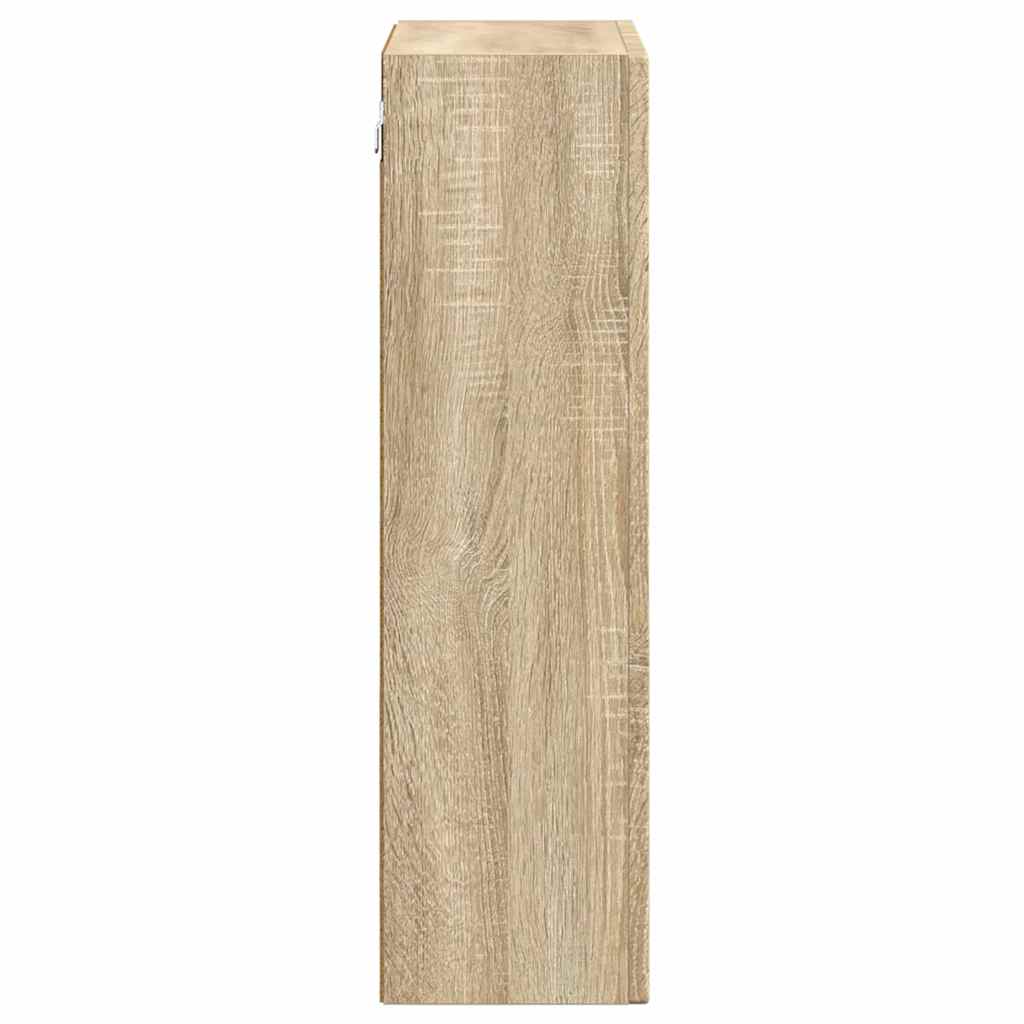 Hangkast met plank Sonoma Eiken 59 x 20 x 71.5 cm Bewerkt hout