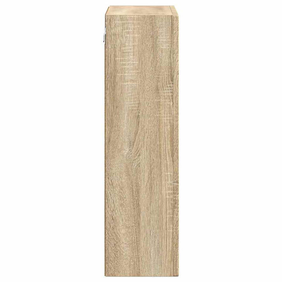 Hangkast met plank Sonoma Eiken 59 x 20 x 71.5 cm Bewerkt hout
