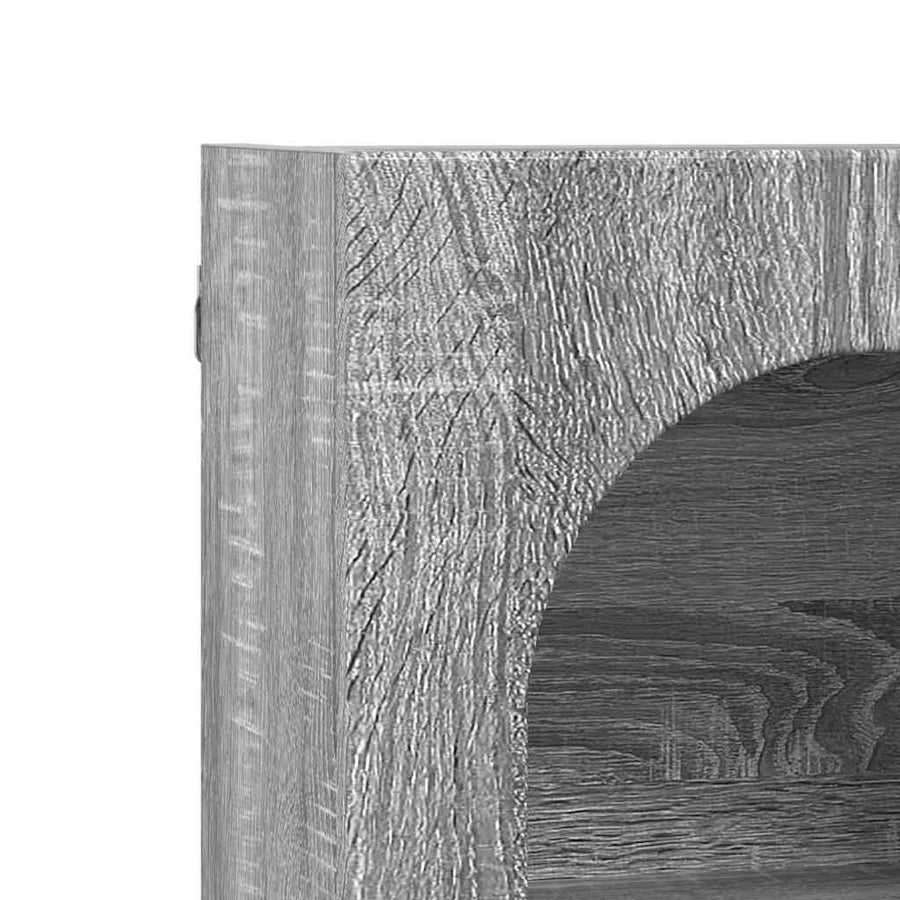 Hangkast met plank Grijs Sonoma 59 x 20 x 71.5 cm Bewerkt hout
