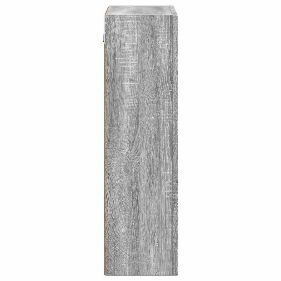 Hangkast met plank Grijs Sonoma 59 x 20 x 71.5 cm Bewerkt hout