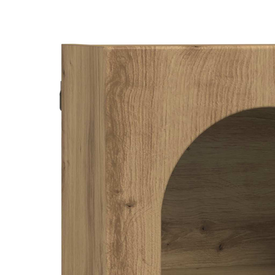 Hangkast met plank Artisan Eiken 59 x 20 x 71.5 cm Bewerkt hout