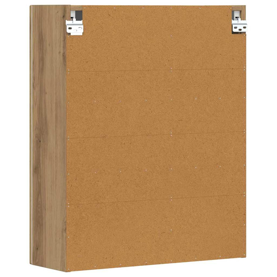Hangkast met plank Artisan Eiken 59 x 20 x 71.5 cm Bewerkt hout