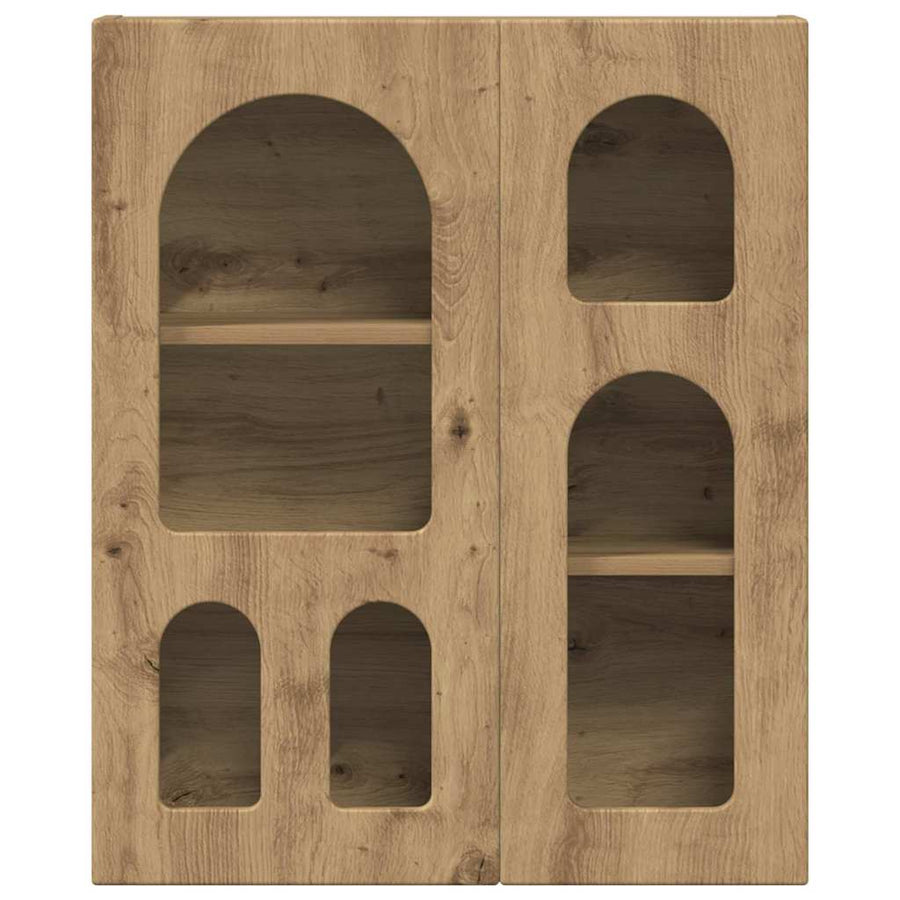 Hangkast met plank Artisan Eiken 59 x 20 x 71.5 cm Bewerkt hout