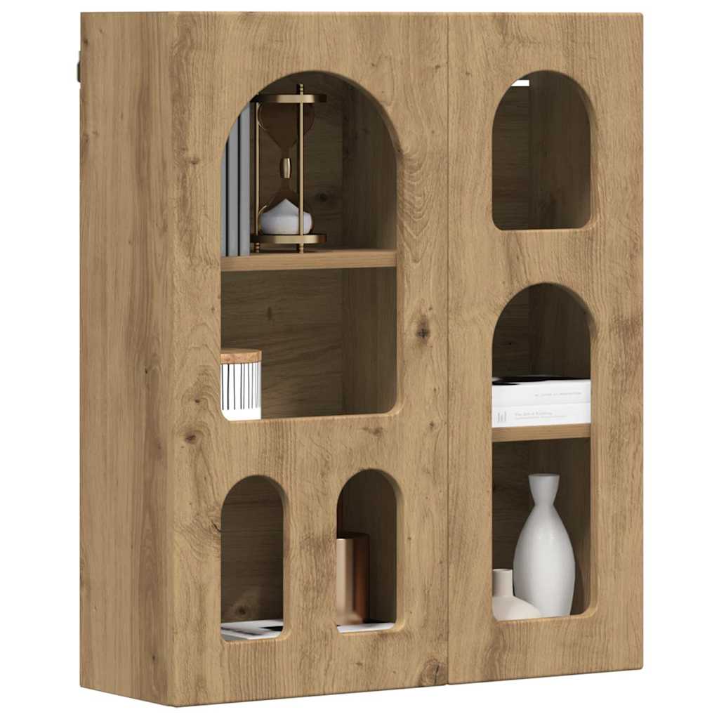 Hangkast met plank Artisan Eiken 59 x 20 x 71.5 cm Bewerkt hout