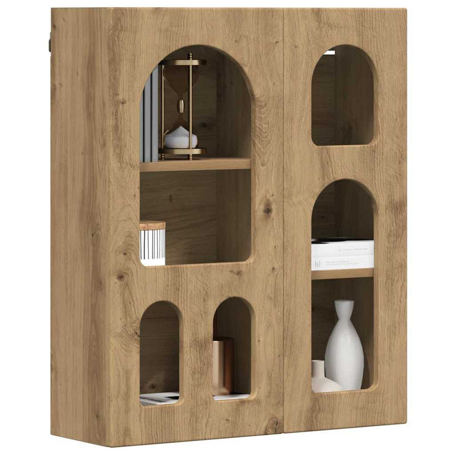 Hangkast met plank Artisan Eiken 59 x 20 x 71.5 cm Bewerkt hout