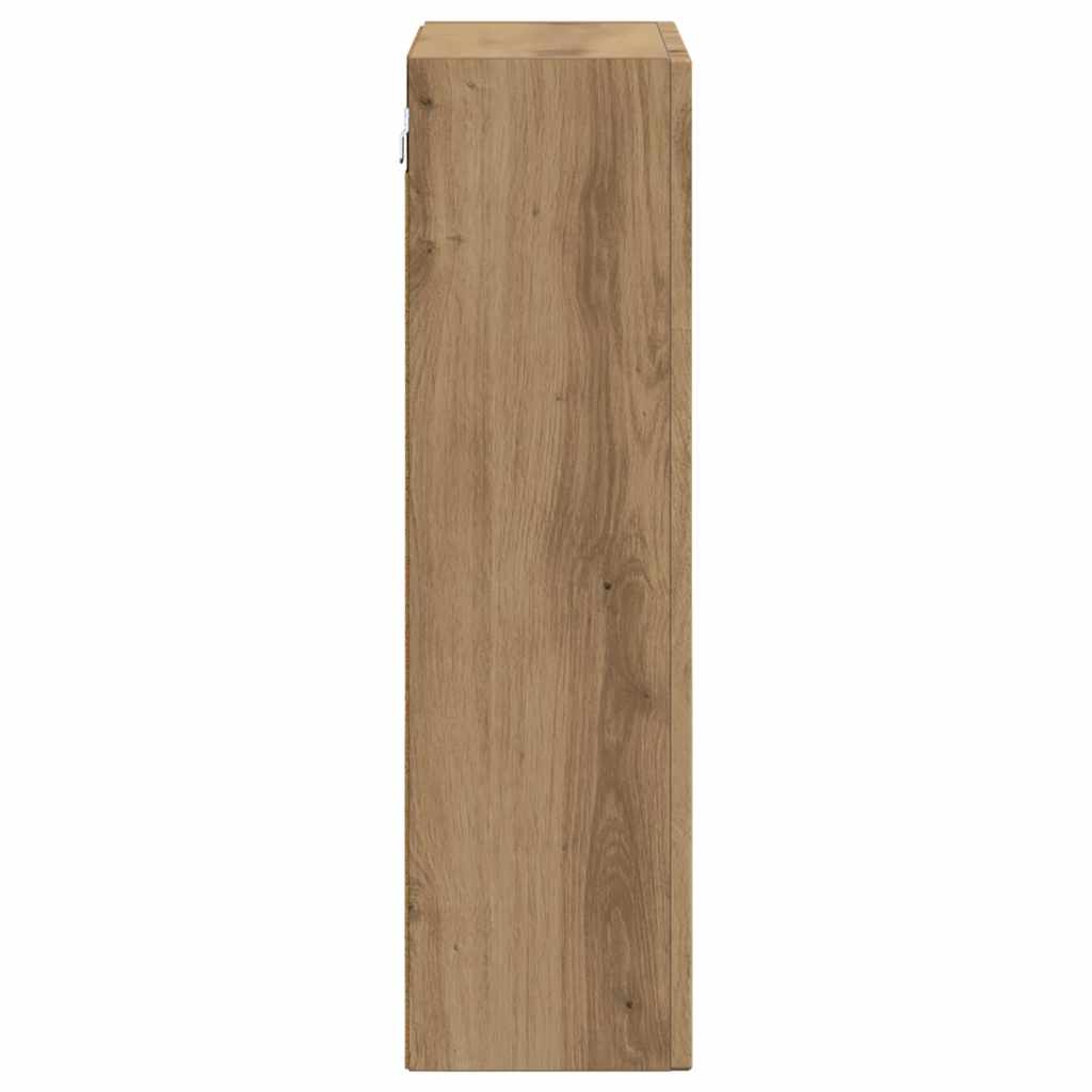 Hangkast met plank Artisan Eiken 59 x 20 x 71.5 cm Bewerkt hout