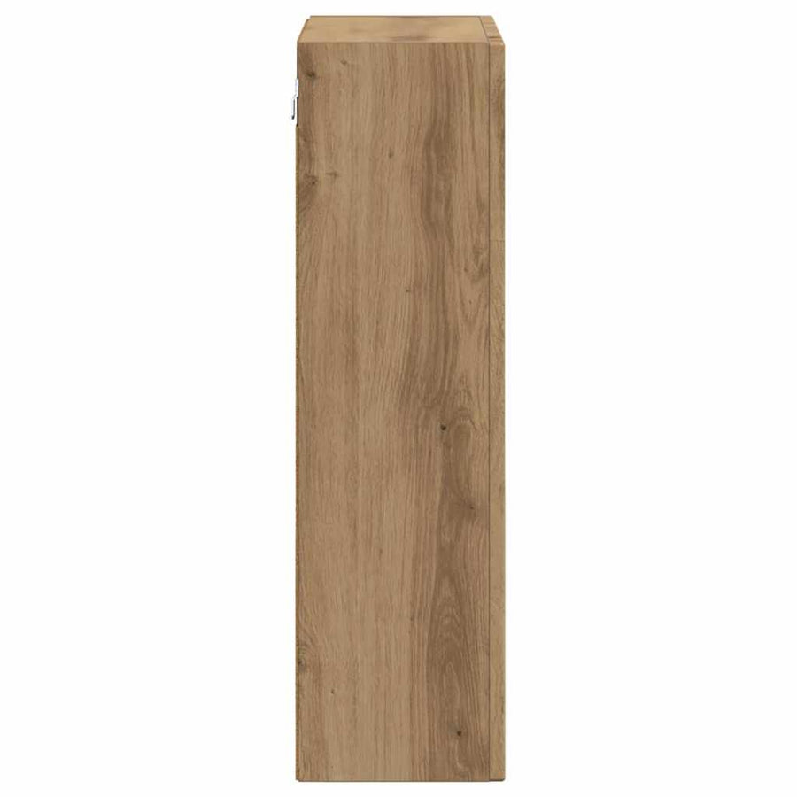 Hangkast met plank Artisan Eiken 59 x 20 x 71.5 cm Bewerkt hout