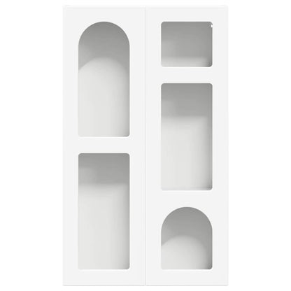 Hangkast met plank met opslag Wit 59 x 20 x 100 cm Bewerkt hout