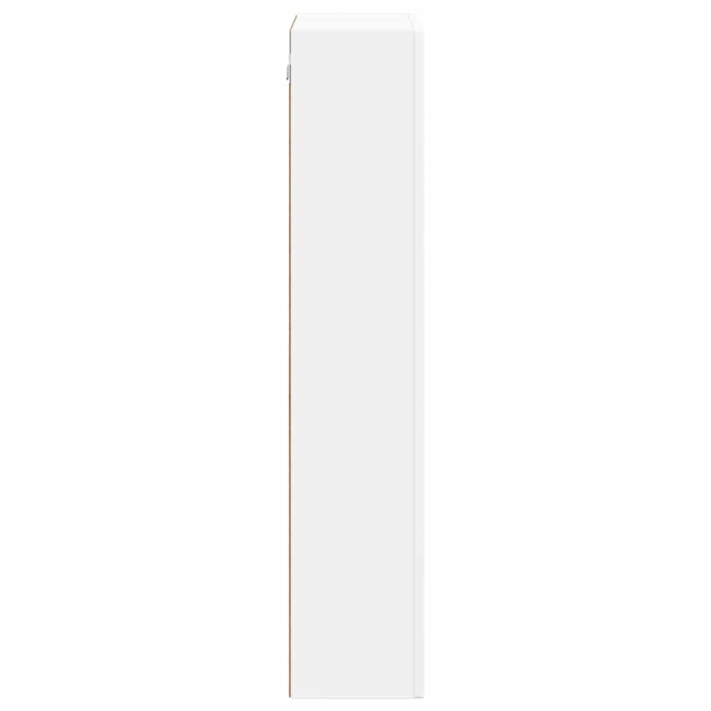 Hangkast met plank met opslag Wit 59 x 20 x 100 cm Bewerkt hout