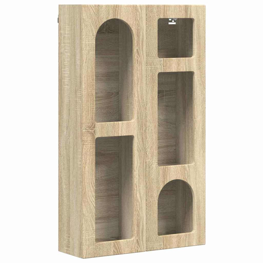 Hangkast met plank Sonoma Eiken 59 x 20 x 100 cm Bewerkt hout