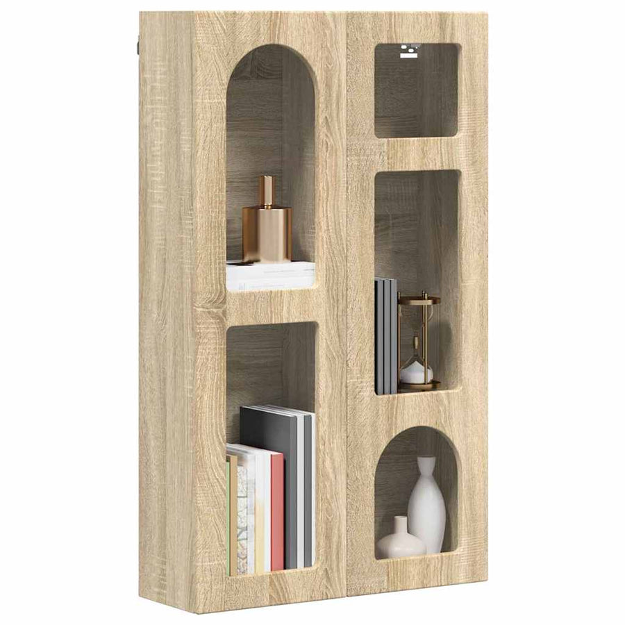 Hangkast met plank Sonoma Eiken 59 x 20 x 100 cm Bewerkt hout