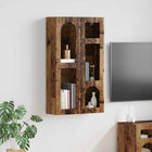 Hangkast 59x20x100 cm oudhout bewerkt hout